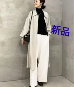 【新品 タグつき】ビアズリー パンツ リブ ワイドパンツ