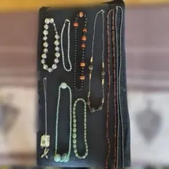 ネックレスセット 多様なデザイン9点まとめて