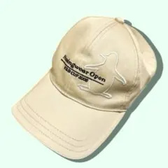 マンシングウェアオープン　KBC CUP 2008 キャップ　ベージュ　M01のサムネイル