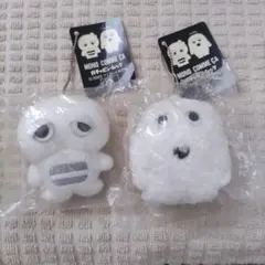 ガチャピン・ムックぬいぐるみマスコット 2個セット　モノコムサのサムネイル