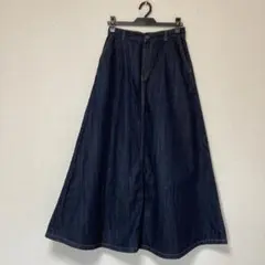 ＧＵ　デニム　ロングスカート