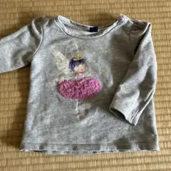 babyGap グレー バレリーナ トレーナー 80cm