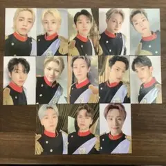 SEVENTEEN CAFE in Seoul トレカ コンプ 軍服 13枚