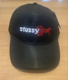 STUSSY メッシュキャップ　ブラック 新品•未使用のサムネイル