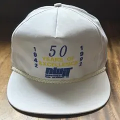 【c】90s!雰囲気◎！企業ロゴ ヴィンテージキャップ 日本未発売us買付け