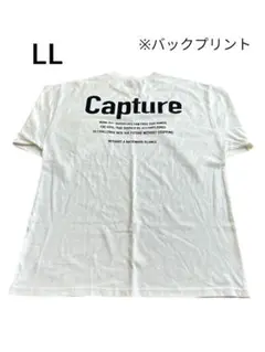 【即決大歓迎】Capture テキストプリント Tシャツ LLサイズ