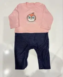ドキンちゃん 長袖ロンパース 80サイズ BANDAI アンパンマン ベビー服