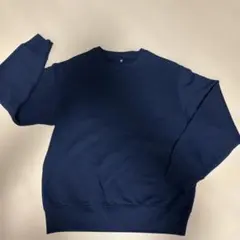 UNIQLO キッズ スウェット トレーナー 150cm ネイビー