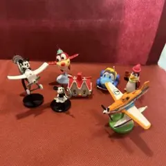 【希少/2001-2頃】 ディズニーフィギュア 7体 / チョコエッグ