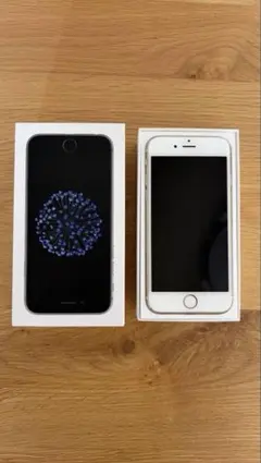 【美品】iPhone6 64GB ゴールド 箱、付属品有り