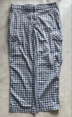 00s NIKE buggy pants gingham check