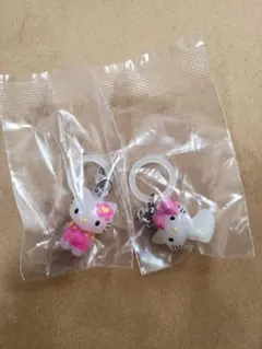 ハローキティめじるしアクセサリー キーホルダー 2個セット