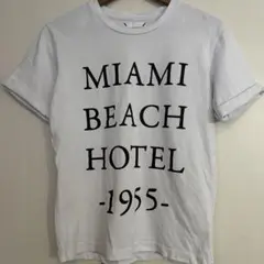 【定価10,120円】 MIAMI BEACH HOTEL-1955-Tシャツ