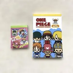 ONE PIECE メモ帳セット 2種類　ワンピース　文房具