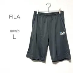 FILA ハーフパンツ ジャージ スポーツウェア ロゴ トレーニング メンズ L