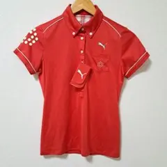 PUMA プーマ　レディース　ポロシャツ　ゴルフシャツ　ゴルフウェア　S　UV