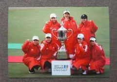 原英莉花・西村優菜・小祝さくら・稲見萌寧　2L版フォト 1枚 ④