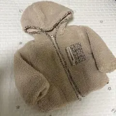 zarakids 花柄ボアジャケット　9-12m