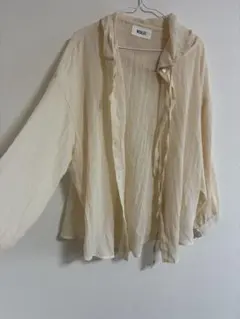 MERLOT 長袖シャツ アイボリーのサムネイル