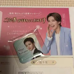 極美慎　加美乃素　ノベルティ　非売品　缶バッジ