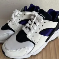 Nike Air Huarache ナイキハラチ　ホワイト/ブラック/パープル