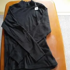 黒 ハイネック 長袖Tシャツ Sサイズ