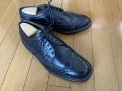 リーガル ウィングチップ ブラック 24EE