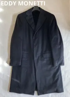 専用定価80万　イタリア名門　エディモネッティ　レザージャケット　46 ネイビー 定価80万 イタリア名門 エディモネッティ レザージャケット 46 ネイビー