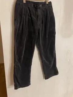 コーデュロイ ワイドパンツ