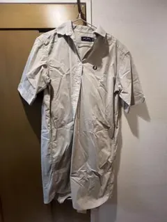 シャツワンピース ロングワンピース