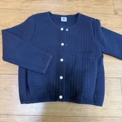 PETIT BATEAU ネイビー カーディガン 116cm