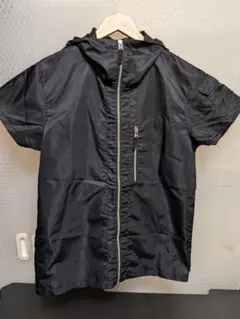 20【美品】A.A.R ヨウジヤマモト 半袖ナイロンパーカー ririジップ F 20【美品】A.A.R ヨウジヤマモト 半袖ナイロンパーカー ririジップ F