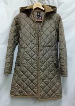 LAVENHAM☆ラベンハム フード付き キルティング ロングコート