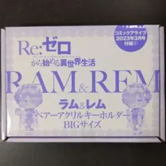 Re:ゼロから始める異世界生活 ラム&レム ペアーアクリルキーホルダー