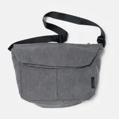 【美品】cote＆cielグレー メッセンジャービジネスバッグ　ショルダーバッグのサムネイル