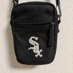 MLB Chicago White Sox ショルダーポーチ ブラック