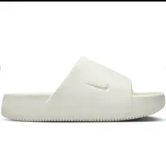 新品未使用 NIKE ナイキ カーム スライド サンダル ホワイト（25cm）