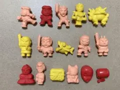 がんばれゴエモン消しゴムフルセット　ファミコン　デッドストック がんばれゴエモン、ゴエモン、ゴエモン消しゴム、コナミ、KONAMI