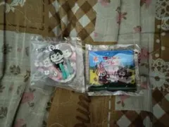 お菓子ミニチュアチャーム クッピーラムネとペコポコチョコレート