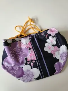 未使用品 浴衣 和装 小物 バッグ 巾着のサムネイル