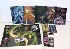 ドラゴンボール ポストカード・メタリックシート・シール等まとめ売り