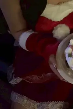 サンタ コスプレ衣装 赤 ミニドレス