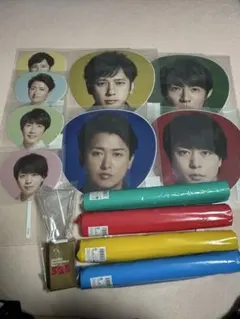 嵐 5×20 グッズ まとめ売り うちわ ミニうちわ ポスター ペンライト