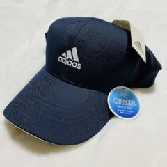 新品 adidas メッシュキャップ ネイビー 帽子
