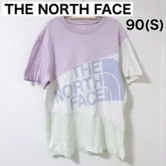 THE NORTH FACE❤️Tシャツ 90(S) マルチカラー ロゴプリント