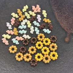 ネイルパーツセット ホイップ　ドーナツ