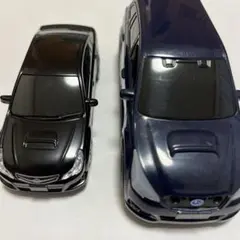 スバル レガシー ミニカー EyeSight プルバックカー 2台セットのサムネイル