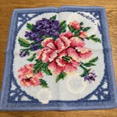 フェイラー　花柄ハンカチ