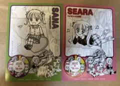 りぼん　アトレ　70周年　こどものおもちゃ、ベイビィLOVE ステッカー2点