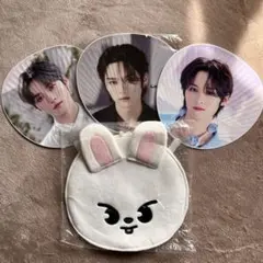 StrayKids スキズ　リノ　うちわカバー　うちわ　Leebit グッズ